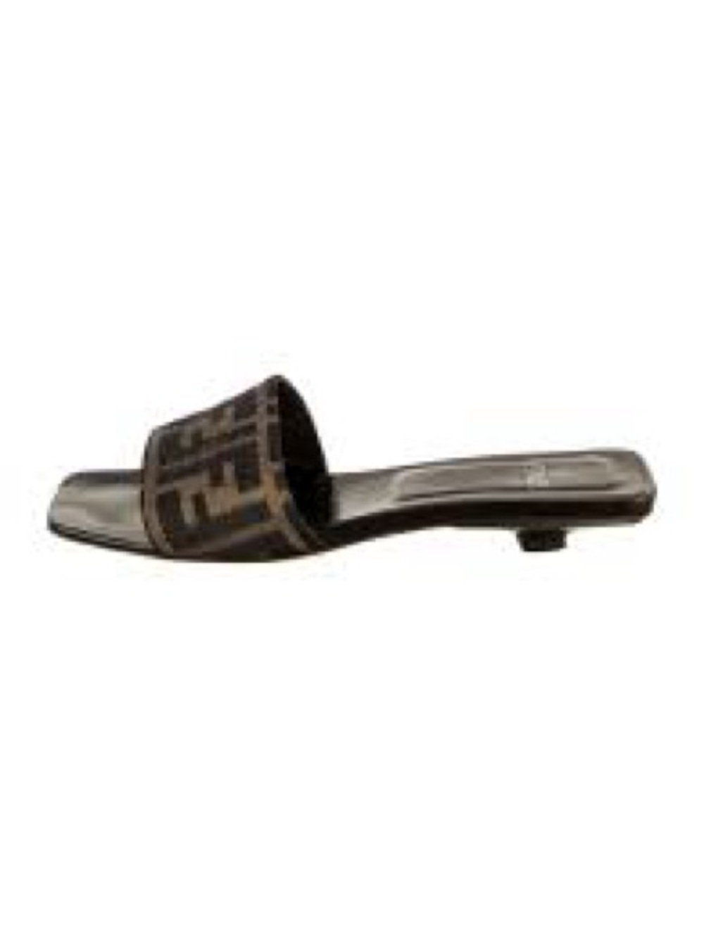 Fendi Zucca FF Canvas Slides